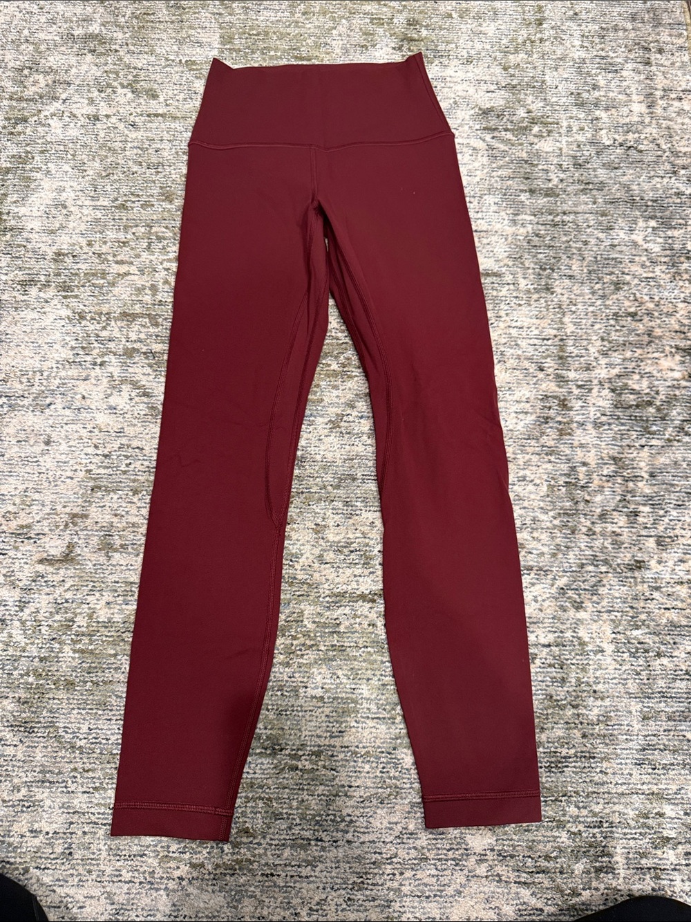 lululemon athletica align Burgundy High-Waist Leggings